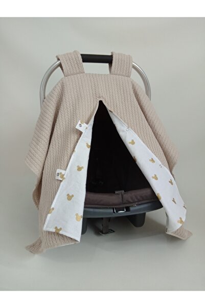 Wenaris Çift taraflı  Puset Örtüsü 1 parça