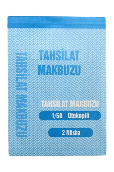 GÜRMAT Tahsilat Makbuzu Otokopili 1 X 50 Yaprak 2 Nüsha 9x12,5 Cm