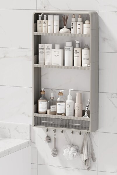 bersachef mutfak eşyaları Dekoratif banyo düzenleyici rafı duş rafı , mutfak ...