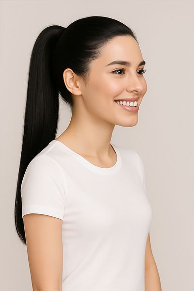 LOLLY PONY Fiber Synthetic Ponytail with Gripper Buckle