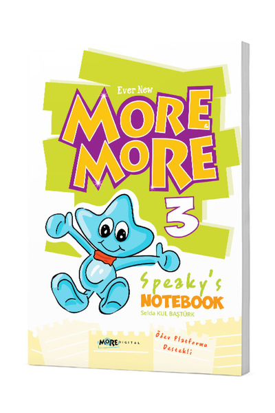 Kurmay Yayınları Kurmay Elt 2025 3. Sınıf More More Speakys Notebook İngilizc...