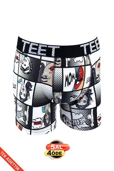 TEET Buy 5 Get 4 - Build Your Own Set - Premium Men's Boxer Pattern