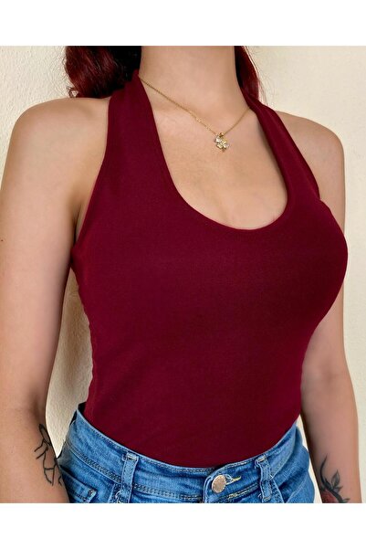 ulslu Ribbed Crop with Neckline