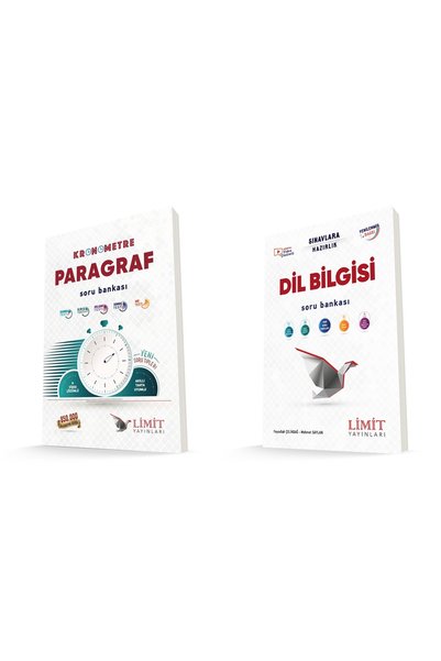 Limit Yayınları Limit Tyt Dil Bilgisi + Paragraf Soru Bankası Seti 2 Kitap 2024