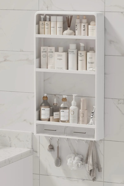 bersachef mutfak eşyaları Dekorativna polica za organizaciju kupatila, polica...