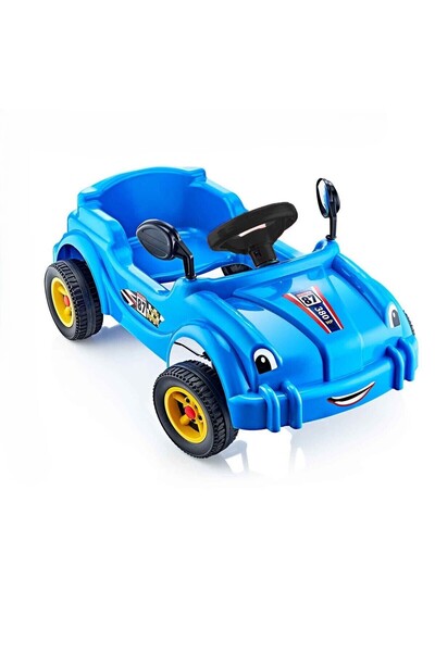 GÜÇLÜ Pedallı Araba 4 Tekerli Çocuk Bisikleti 84 X 48 Cm