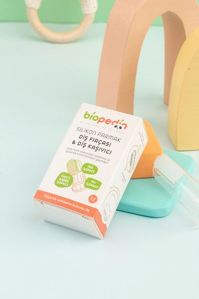 Biopedia Silicone Finger Toothbrush - Teether