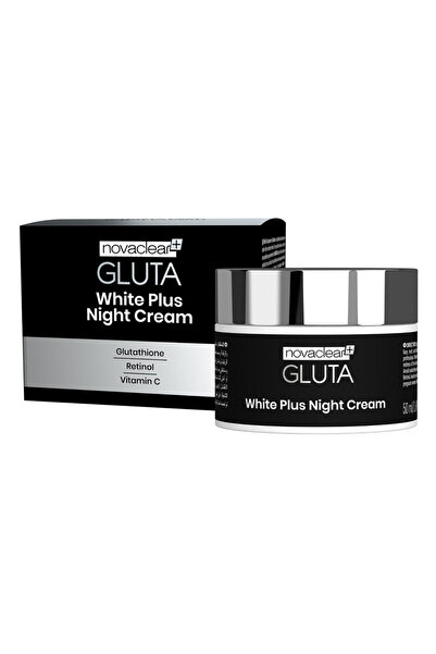 Novaclear Gluta White Plus Night Cream - Glutathione Night Cream For Skin Bri...