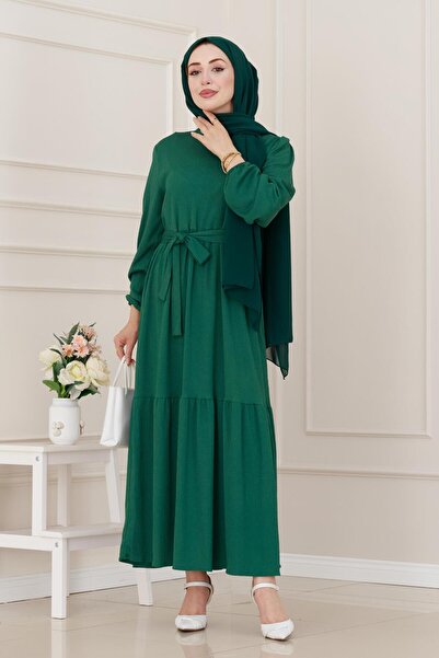 Sevitli Πριγκίπισσα Φόρεμα - πράσινο