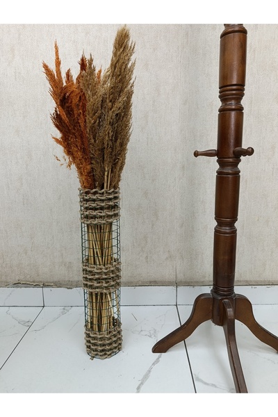 zelmur Wicker Pampas Vase Three Weave 60 cm