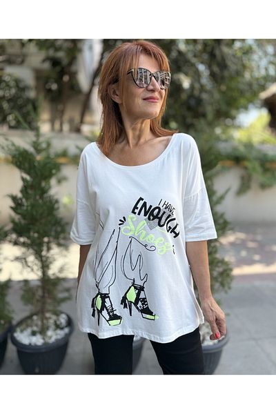 DenizEge World Mark Blouse Yellow