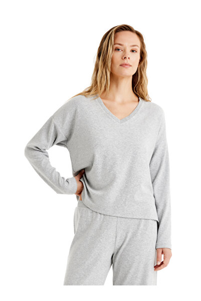 Blackspade Γκρι Melange Thermal Γυναικείες Πιτζάμες 60493