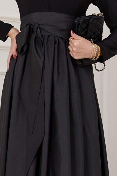 Sevitli Φόρεμα Mia Balloon-Μαύρο