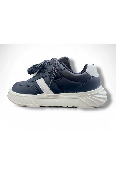 M.P. M.P 252-3521 Casual Sports Children's Shoes - Black-White - 35