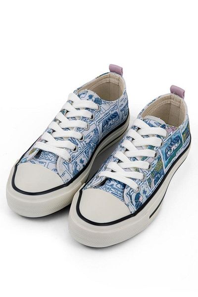 Dogo Women's Vegan White Sneakers - Already Lost Design