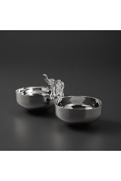 Jumbo Ganesha Ikili Gümüş Çerezlik