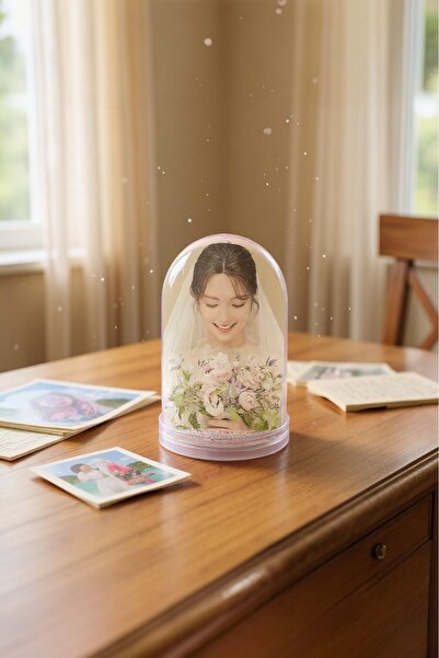 Gzl55 Fotoraflı büyük kar küresi