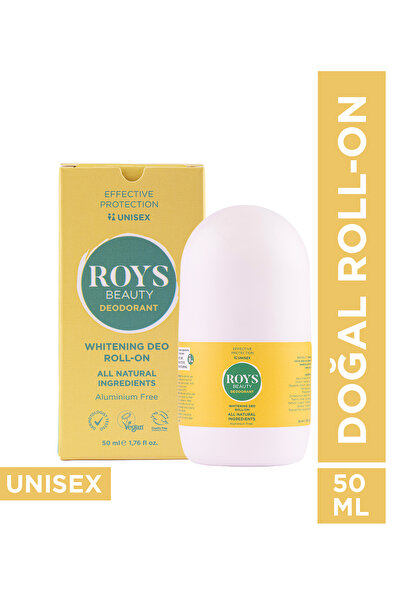 ROYS beauty Doğal Roll-on Unisex Beyazlatıcı Etki