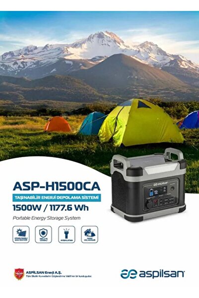 ASPİLSAN ASP-H1500CA 1500W 1177.6Wh Enerji Depolama Sistemi