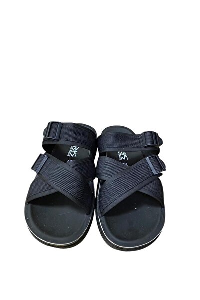 BY ARİS Men's Thick Sole Knitwear Slippers