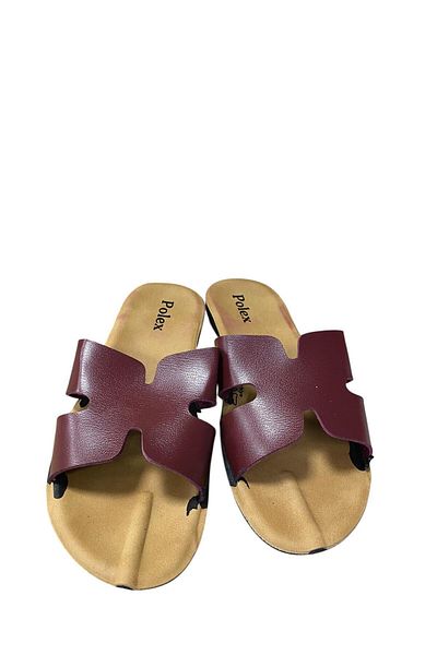 POLEX Women's Flat Thin Sole H Model Slippers