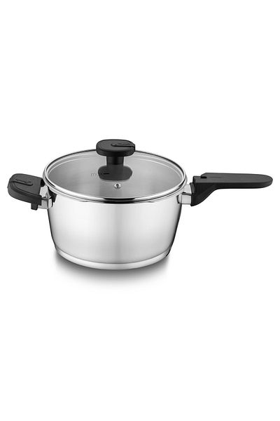 Jumbo Prime Master 4+6 Liter Pressure Cooker Set