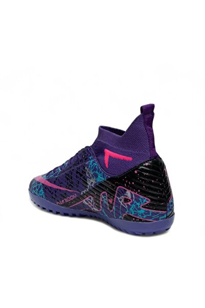 LALİGA AirBoom Super Mercury Çoraplı Bilekli Çocuk Erkek Halısaha Krampon Futbol Ayakkabı