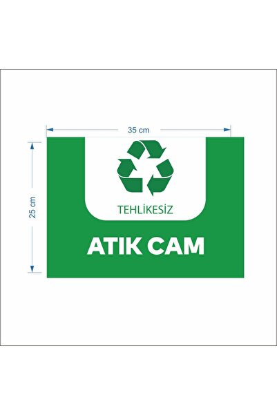 Uyarı Levhası ATIK CAM