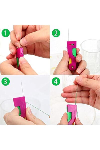 Janva Kolay İplik Takma Aparatı Artık çok kısa sürede hiç zorlanmadan iğneye iplik takabilirsiniz.