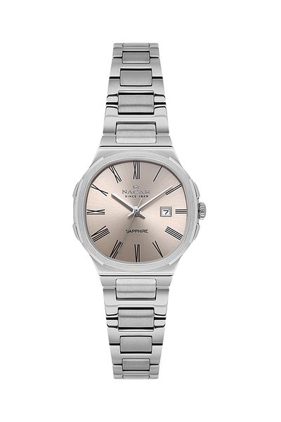 Nacar Sapphire Glass Classic Silver Women's Watch Nc33-398377-Apm