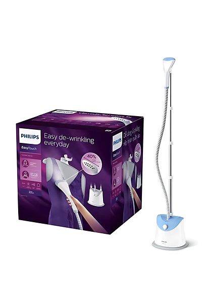 Philips GC482/26 Vertical Garment Steamer – 1600 W, 32 g/min Continuous Steam, 1.4 L Detachable Tank