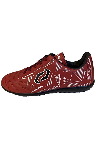 Budaks Red Black Astroturf Shoes Cleats Football Shoes 083