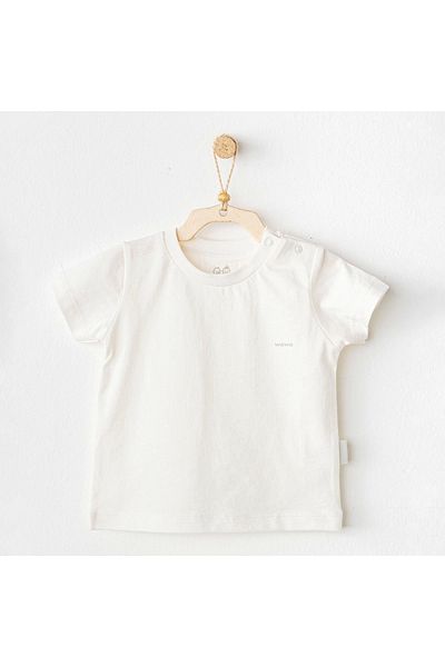 andywawa Ac25971 Casual Baby T-Shirt White