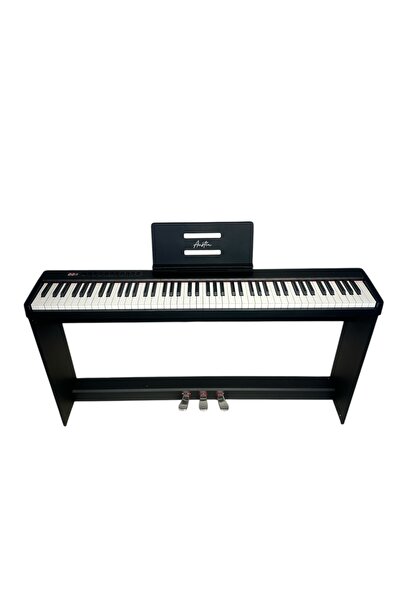 AUSTIN Digital Piyano Hassasiyetli 88 Tuş 3 Pedal