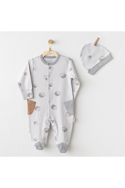 andywawa Baby Jumpsuit Set Romper Hat Set Hello Autumn