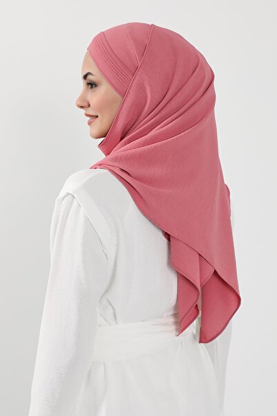 Aisha's Design Σάλι Aerobin με πλισέ σχέδιο, CPS-90, Σκούρο ροζ