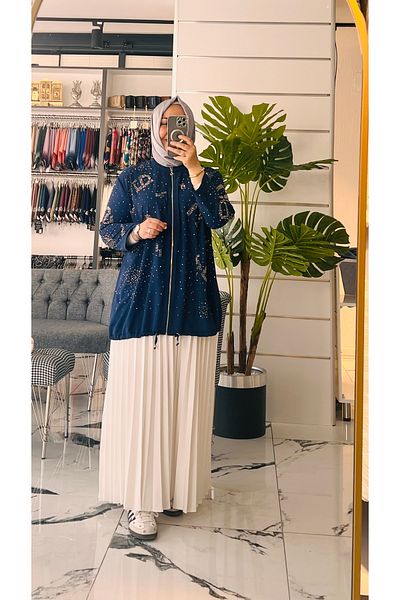 Ghisa Tunic Navy Blue