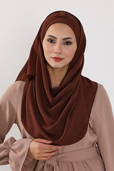 Aisha's Design Practical Aerobin Shawl, Cps-91, Brown