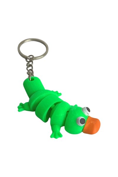 NBShop Ornithorncap Keychain – Cute Keychain & Bag Accessory with Movable Body