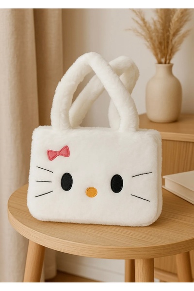 Genel Markalar Hello Kitty Peluş Çanta 35 cm – Sevimli & Kullanışlı Hediyelik