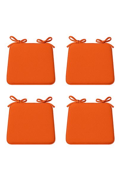 METİNEV Oval Chair Cushion Four Pieces