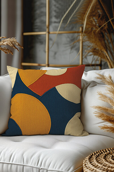 Belle Benoit Σετ 2 με μοτίβο κεντήματος, εκτύπωση διπλής όψης, διακοσμητικό σετ μαξιλαριών ριχτάρι – Bohemian Style, με φερμουάρ