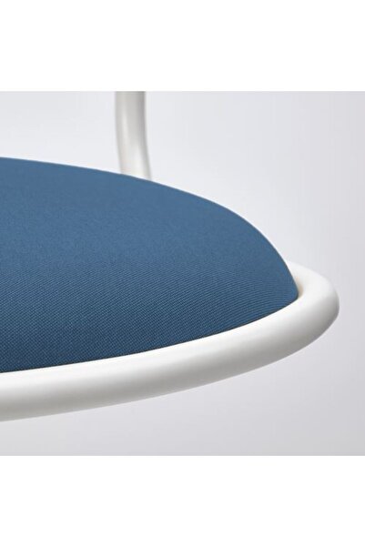 IKEA ÖRFJALL, çalışma sandalyesi, beyaz-vissle koyu mavi