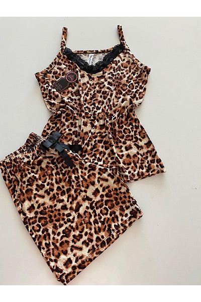 Lady Queen Bamboo Viscose Shorts Pajama Set