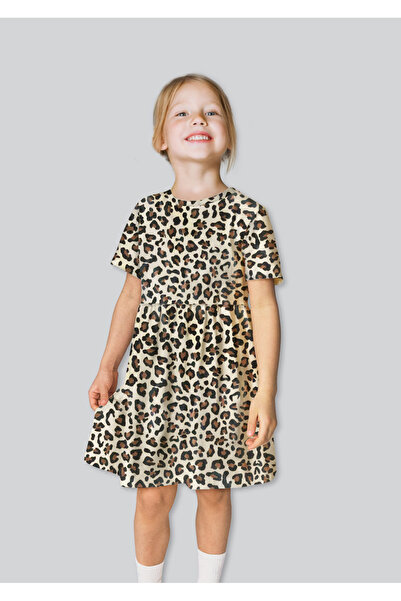 DFN Kids Καλοκαιρινό φόρεμα για κορίτσια ηλικίας 3,4,5,6,7,8 ετών