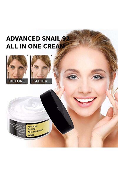 ouhoe Snail 92 Essence Facial Cream Fades Fine Lines, Hydrates, Firms & Anti-...