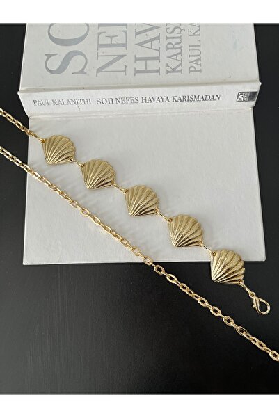 Zoula Ζώνη μέσης για γυναίκες με ρυθμιζόμενη αλυσίδα με λεπτομέρεια χρυσού στρείδι, 5 τεμάχια, ζώνη μέσης για φούστα, ζώνη φορέματος