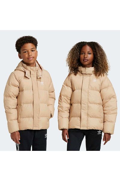 adidas Adicolor down Kids Beige Coat (Iy7500)