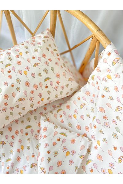 Zezig Doodle Regular Baby Duvet Cover Set