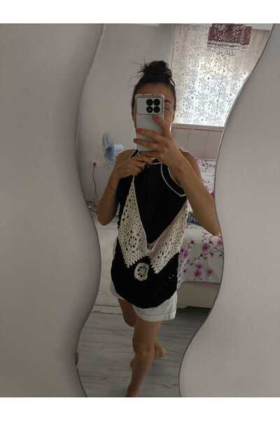 Momsada Πλεκτή τσάντα ώμου